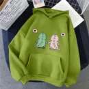 Adorable Dino Hoodies for Couples