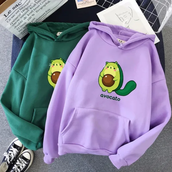 Avocado Matching Hoodies for Couples - Image 6