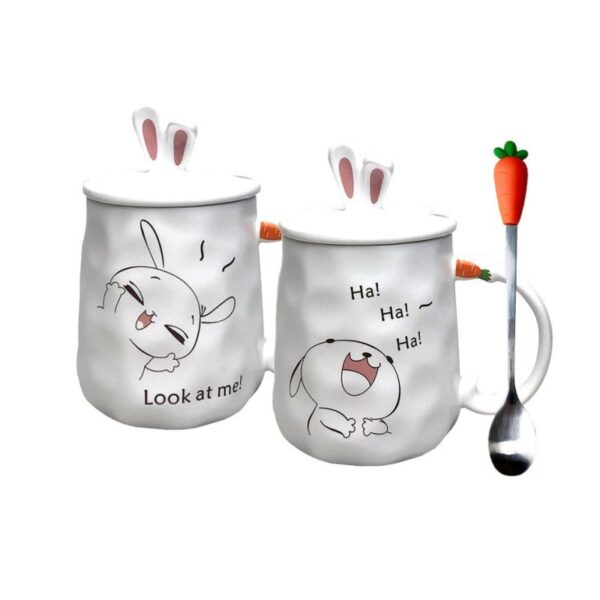 Bunny Mugs for Couples - Image 2