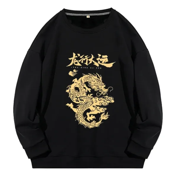 Chinese Dragon Sweatshirt for Couples - Image 7