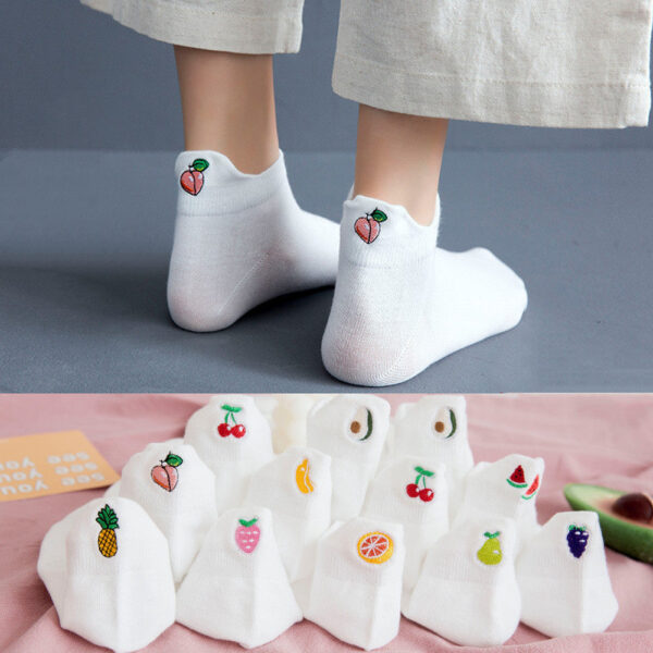 Couples fruits socks