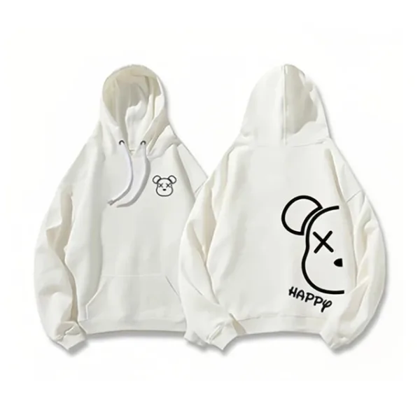 Harajuku Cute Matching Hoodies for Couples - Image 10