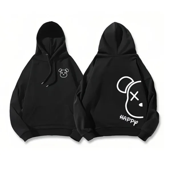 Harajuku Cute Matching Hoodies for Couples - Image 8