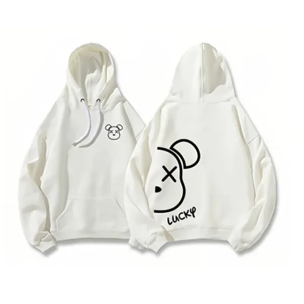 Harajuku Cute Matching Hoodies for Couples - Image 9