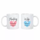 Hubby and Wife Mugs