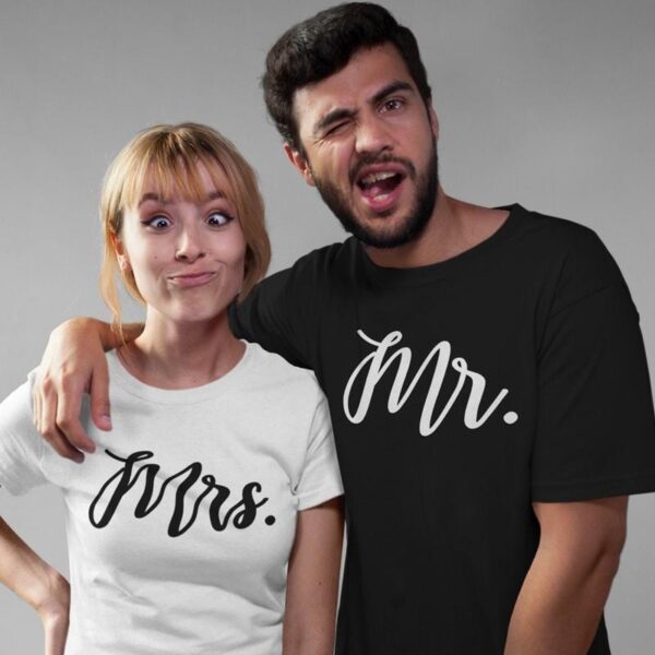 Mr and Mrs shirts