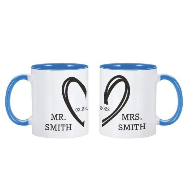 Mr & Mrs Coffee Mugs - Image 9