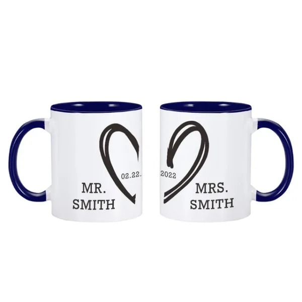 Mr & Mrs Coffee Mugs - Image 10