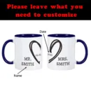 Mr & Mrs Coffee Mugs