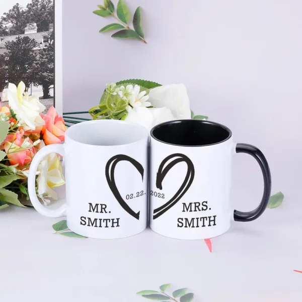 Mr & Mrs Coffee Mugs