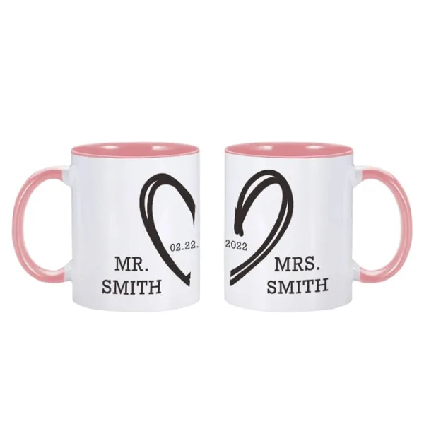 Mr & Mrs Coffee Mugs - Image 8