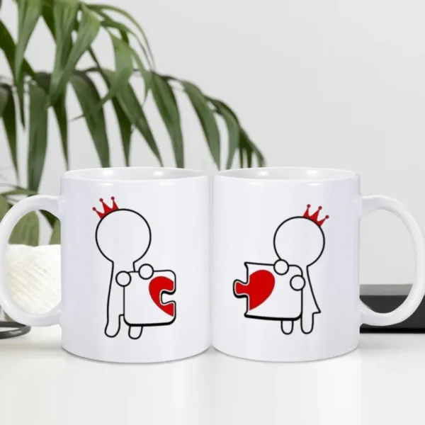 Puzzle Mugs for Couples