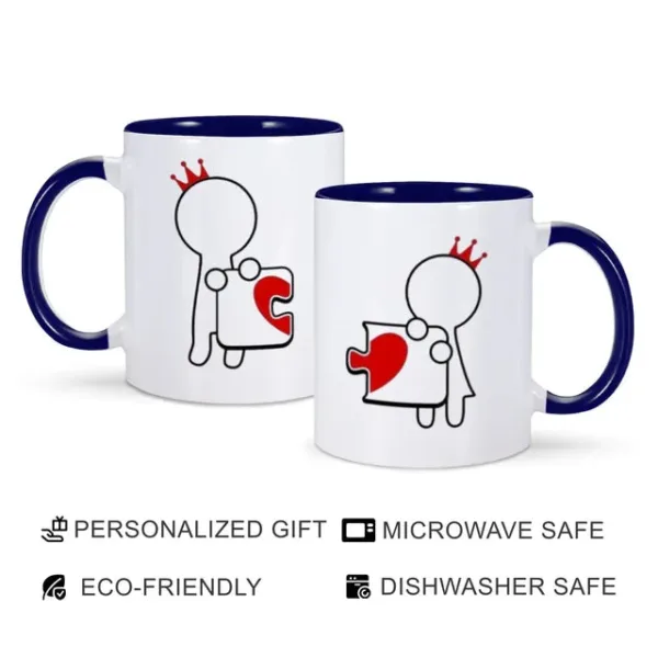 Puzzle Mugs for Couples - Image 11