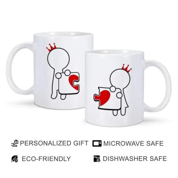 Puzzle Mugs for Couples - Image 6