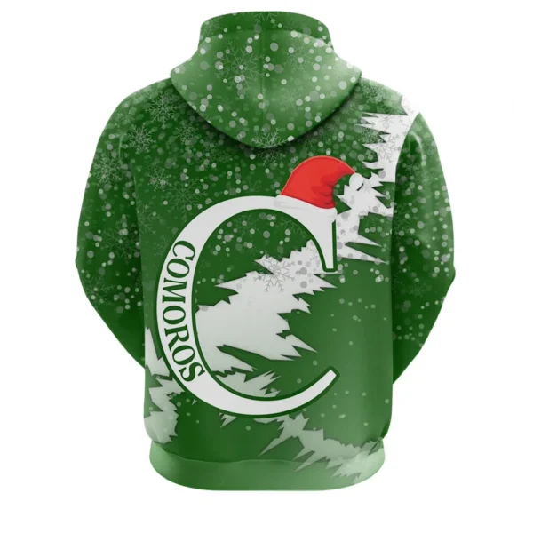 Africa  Hoodie - Comoros Hoodie Christmas - X Style9 - Image 2