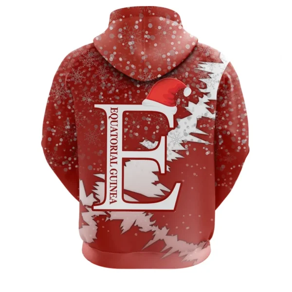 Africa  Hoodie - Equatorial Guinea Hoodie Christmas - X Style9 - Image 2