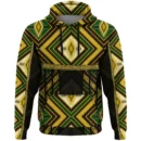 Africa  Hoodie - Noble Akokobaatan Kente Pullover