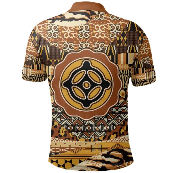 Africa  Shirt - No No Yo Polo Shirt Leo Style9 - Image 3