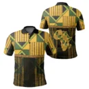 Africa  Shirt - Africa Map Kente Apremoo Polo Shirt