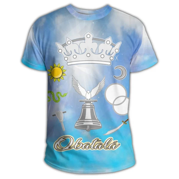 Orisha Obatala Symbol T-shirt - Image 2