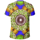 T-Shirt - Ankara Vibrant Circle T-Shirt9