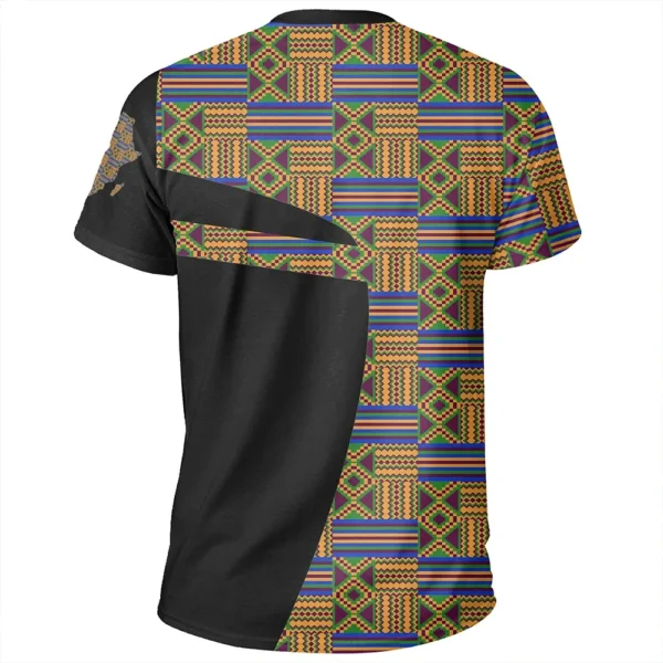 T-Shirt - Kente Cloth - Adofowaa awaamu Tee - Sport Style - Image 3