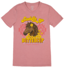 SALE Simply Southern Saddle Up Buttercup V-Neck Collection T-Shirt