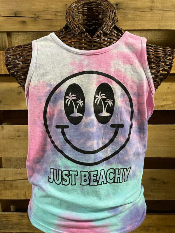 Southern Chics Just Beachy Tie Dye Tank Top