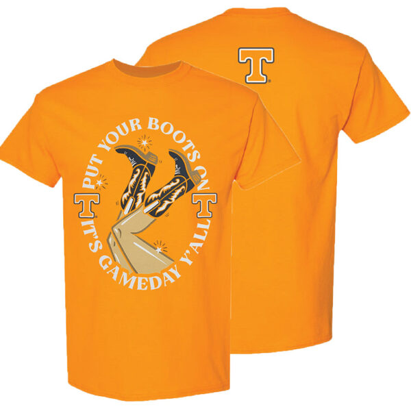 Tennessee Vols Boots Gameday T-Shirt