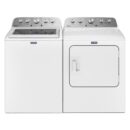 Maytag 4.8 cu. ft. Top Load Washer, Extra Power Boost, White, MVW5430MW, Stain Removal, Quick Wash, Deep Fill