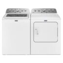 Maytag 4.8 cu. ft. Top Load Washer, Extra Power Boost, White, MVW5430MW, Stain Removal, Quick Wash, Deep Fill